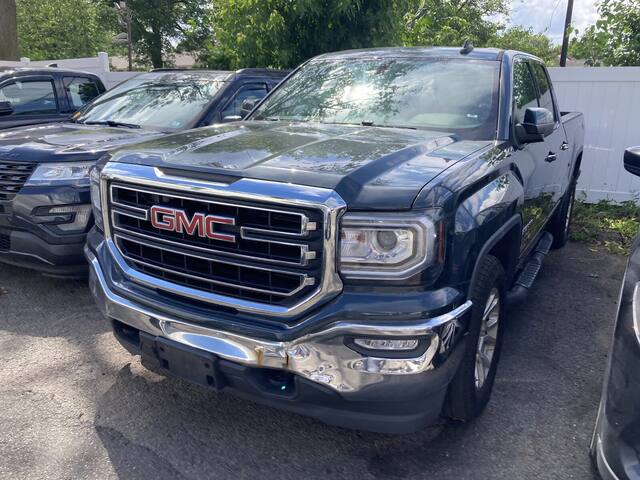GMC Sierra pickup inspection